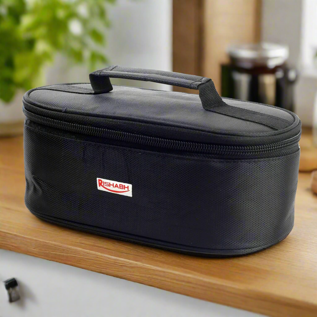 Rishabh Spice Lunchbox With 1 Box ,2 container and Jacket