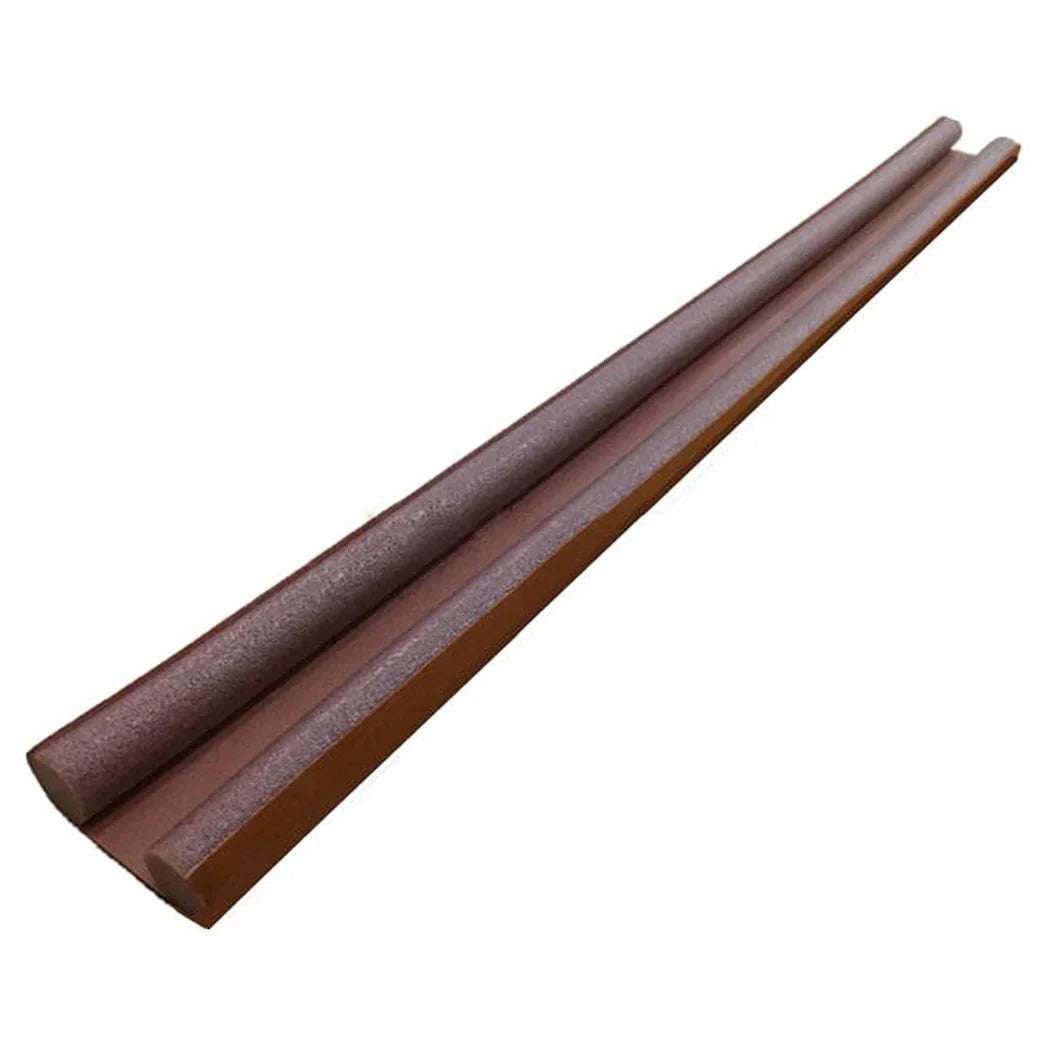 Twin Door Draft Stopper/Guard Protector for Doors and Windows | Door Bottom Sealing Strip Guard for Home