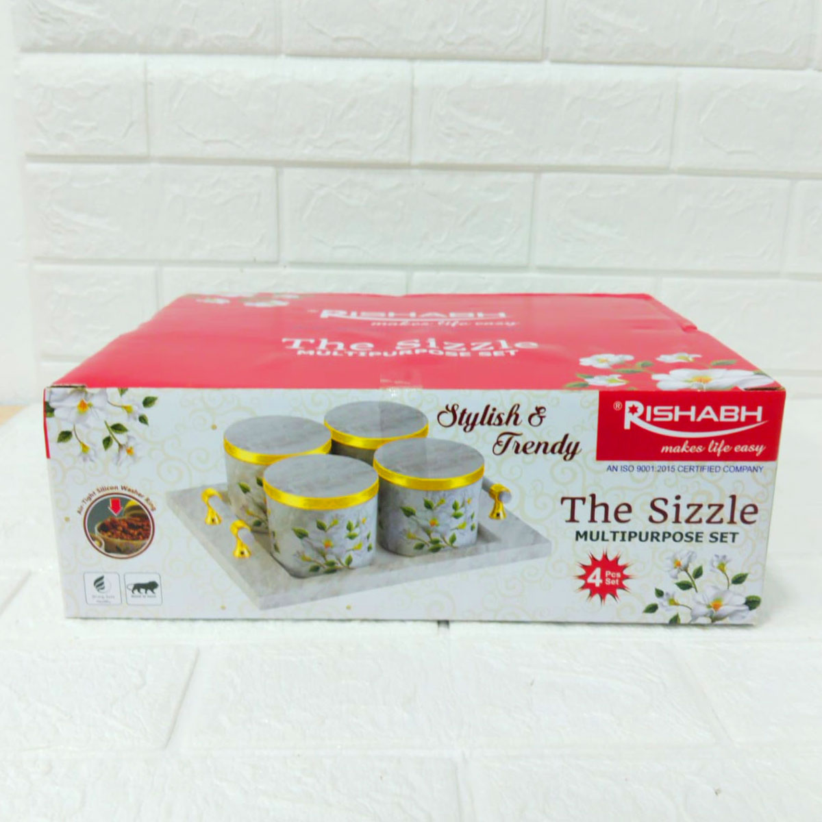 Rishabh The Sizzle Multipurpose Set - Dry-fruit containers