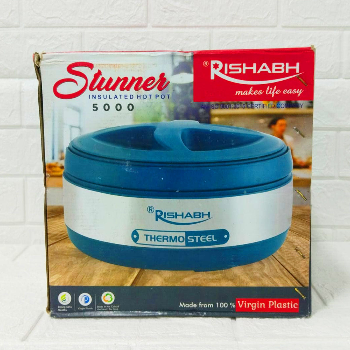 Rishabh Stunner Insulated Hot Pot 5000 Steel Casserole