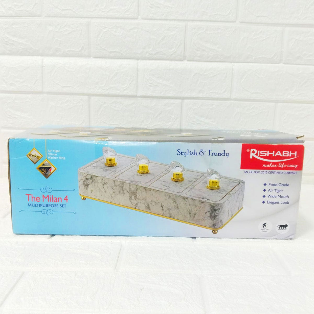 Rishabh Milan 4 Multipurpose Container Set