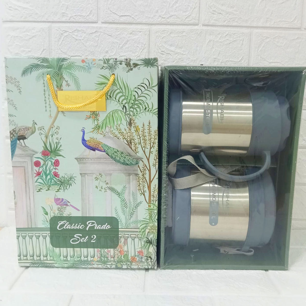 Rishabh Classic Prado Set 2 – Thermosteel Gift Set (2 Pieces)