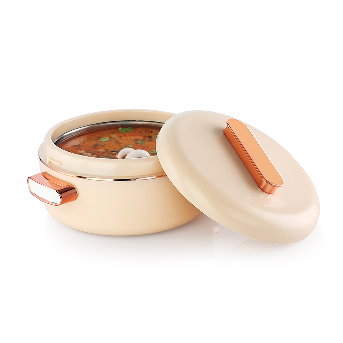 Rishabh Insulated Stainless Steel Sheraton Hot Pot Casserole 2500 ML