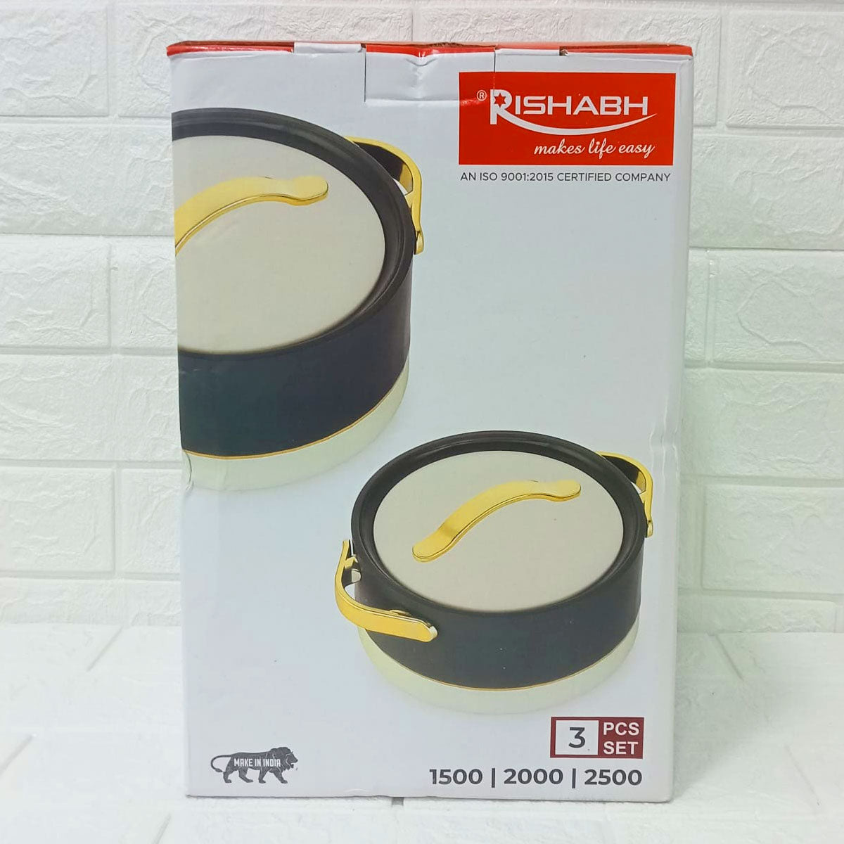 Rishabh Premium Casserole Set – Insulated Hotpot (Set of 3)