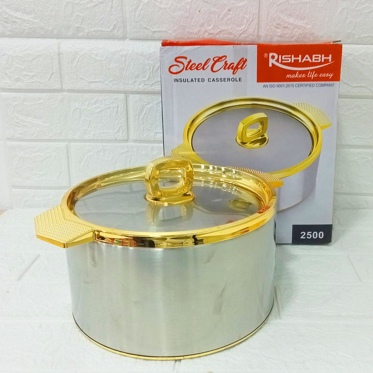 Rishabh Steel Craft 2500 Insulated Casserole