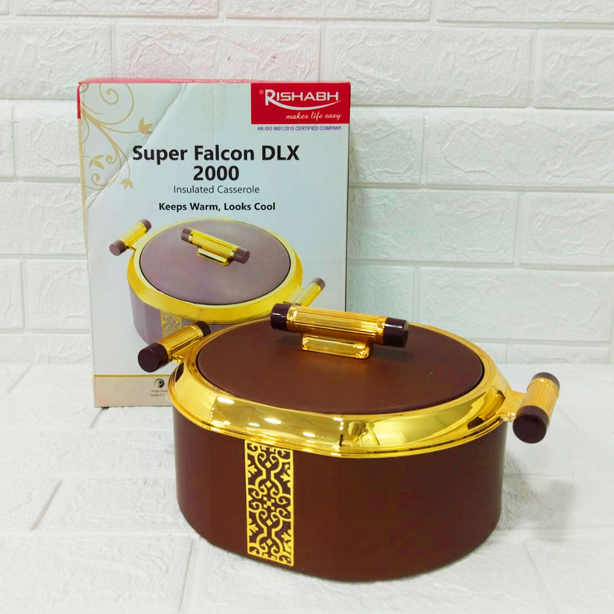 Rishabh Super Falcon DLX Insulated Casserole 2000 ml