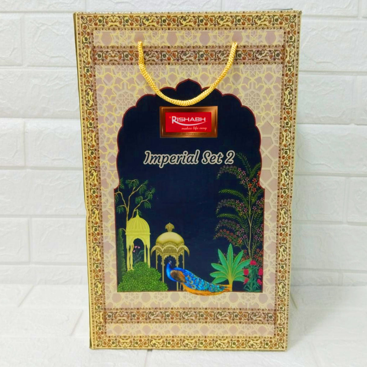 Rishabh Imperial Set 2 - Thermo Steel Insulated Hot Pot & Water Jug Gift Set