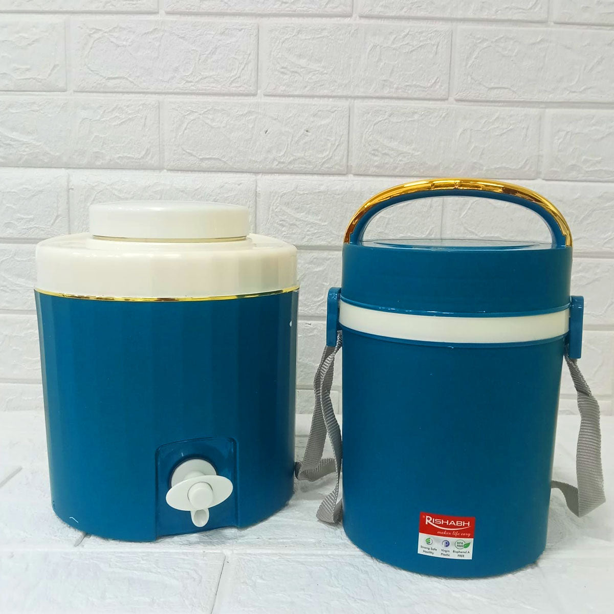 Rishabh Seikko Set 2 – Premium Insulated Water Jug & Lunch Pack Combo Set