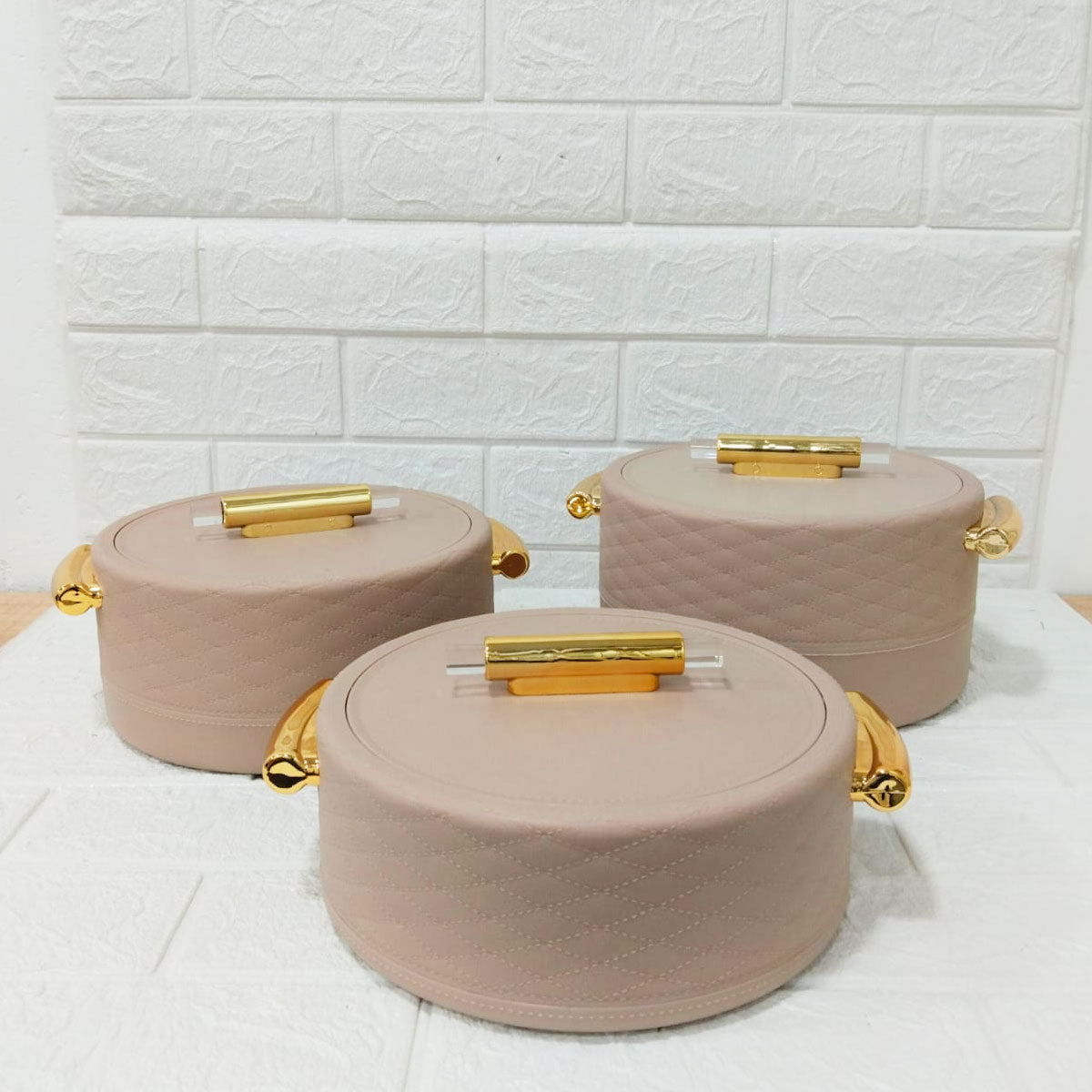 Rishabh Super Festive 3-Piece Insulated Casserole Set