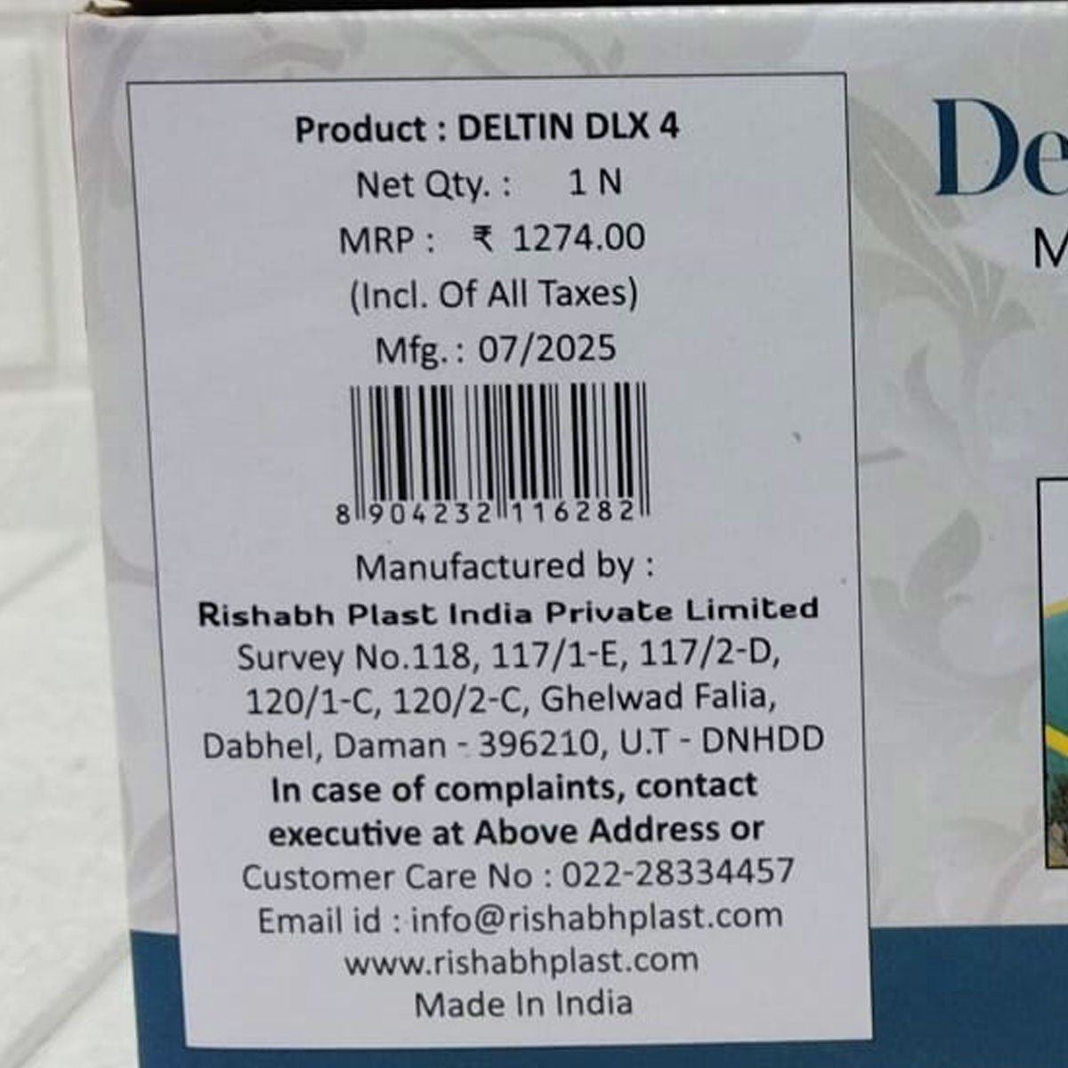 Rishabh Deltin Dlx 4 Multipurpose Set