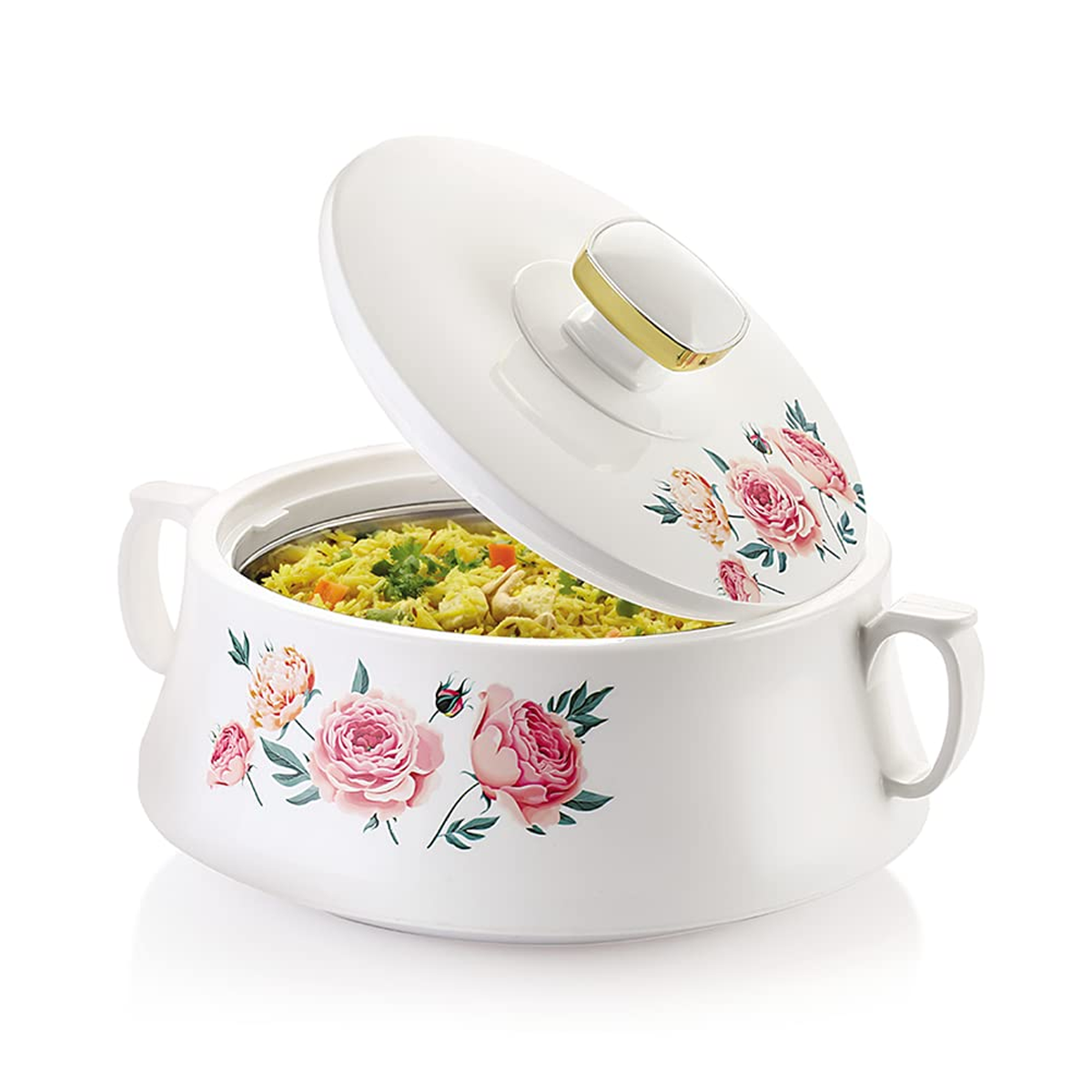 RISHABH Stallion Insulated Serving Casserole, 800ml, 1200ml, 1700ml, Set of 3