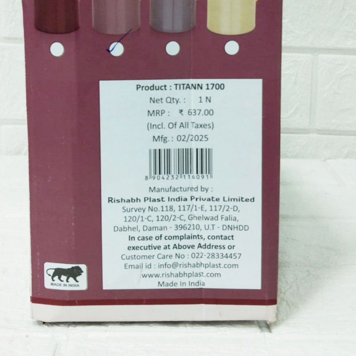 Rishabh Titann Steel Insulated Flask 1700 ml