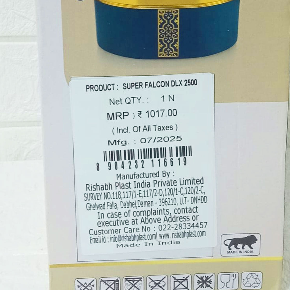 Rishabh Super Falcon DLX 2500