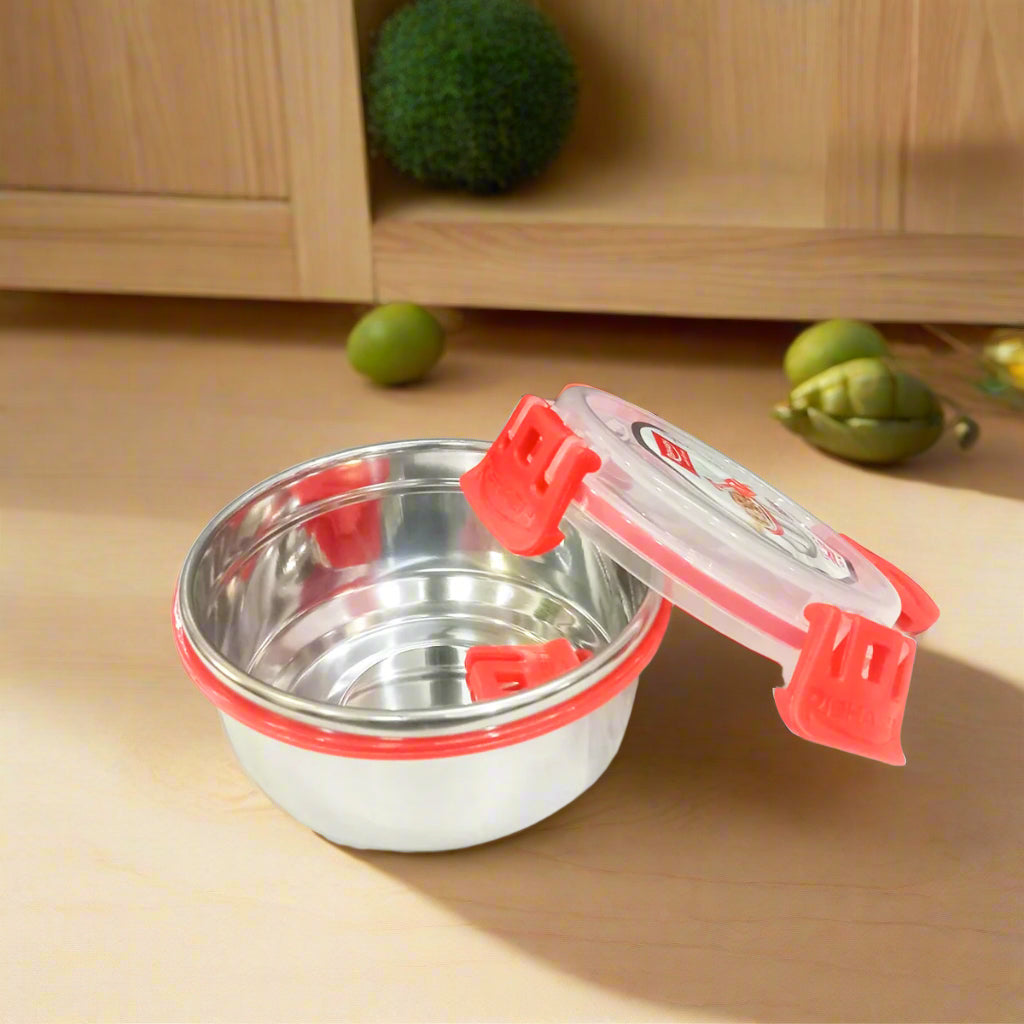 Rishabh Venus-2 Size Air-Tight & Leak Proof Stainless Steel Container