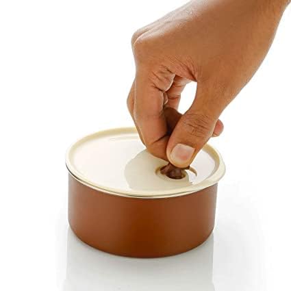 TLBS Lunch Box with Bag, Lunch Box Steel with 3 Air Tight & Leakage Proof Containers, 1 Caserolles Set with Plastic Bottle, Lunch Boxes for Office (BT+)