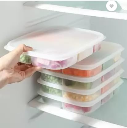 5 in 1 Multipurpose 5 Section Grocery & Vegetable Storage Container