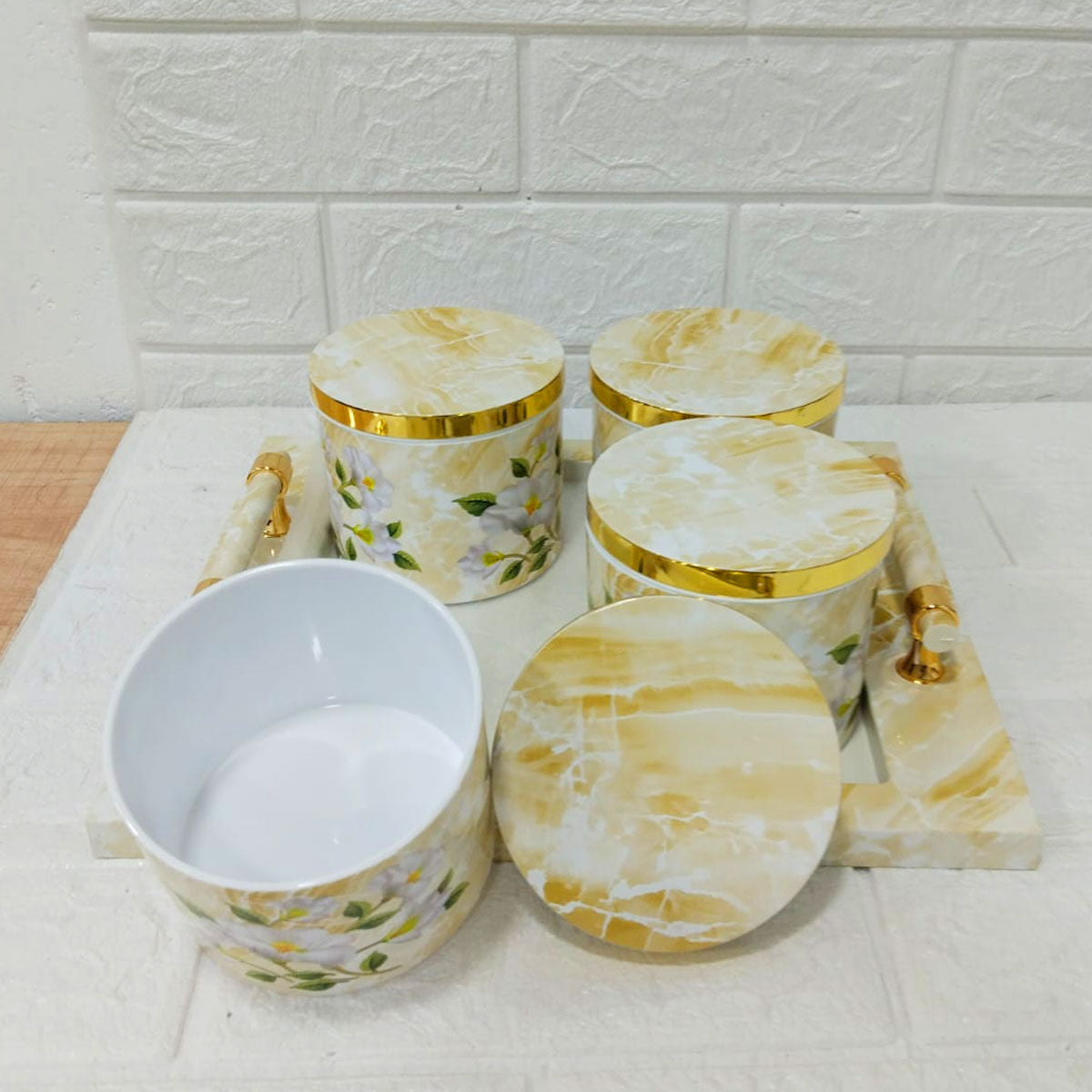 Rishabh The Sizzle Multipurpose Set - Dry-fruit containers