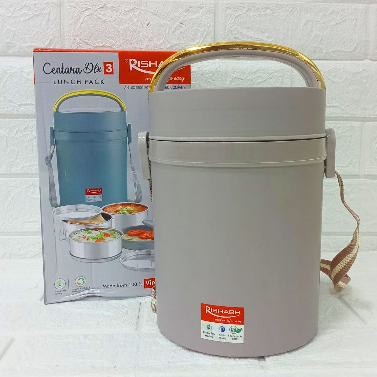 Rishabh Centana DLX 3 – Insulated Lunch Pack