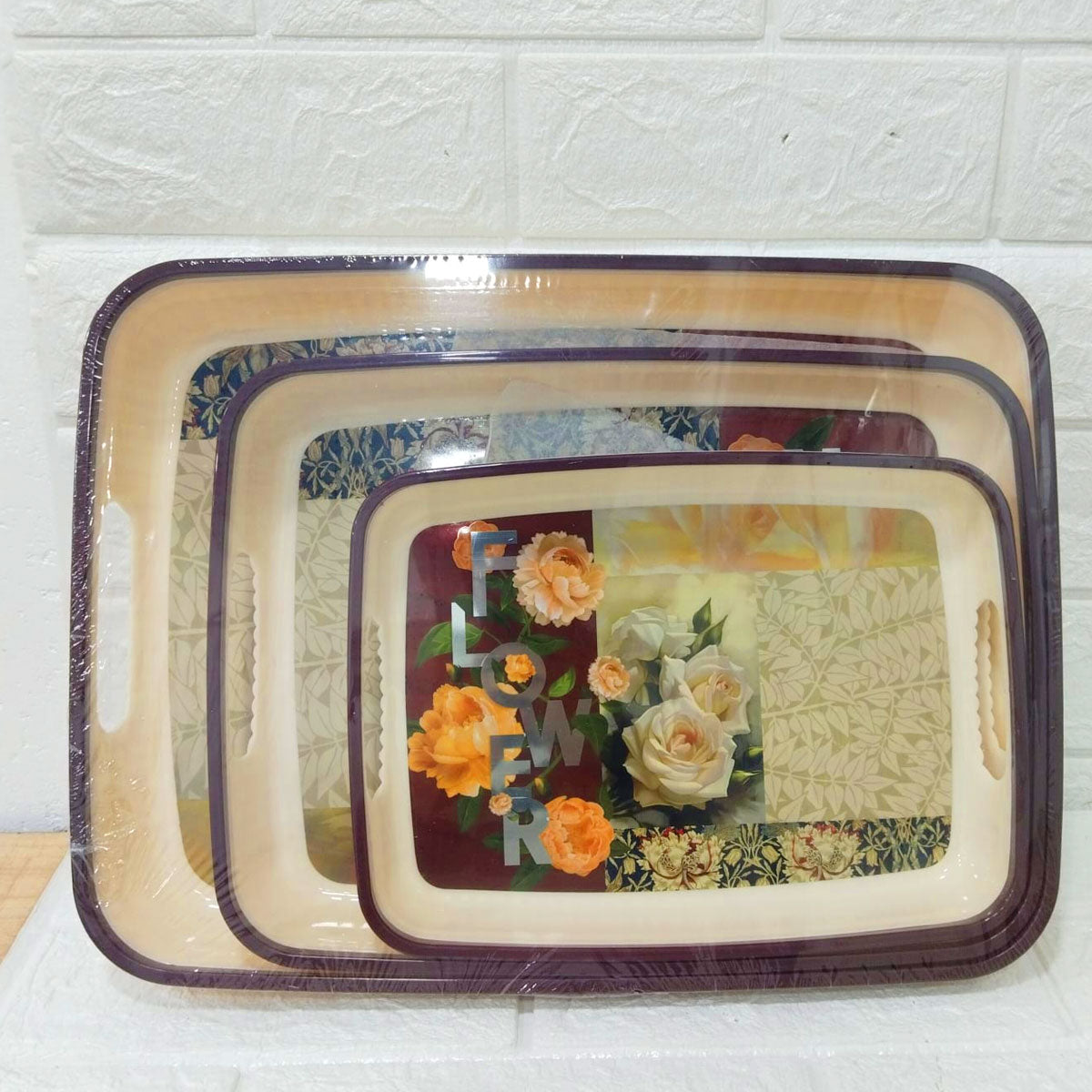 Rishabh Victoria Tray Set of 3