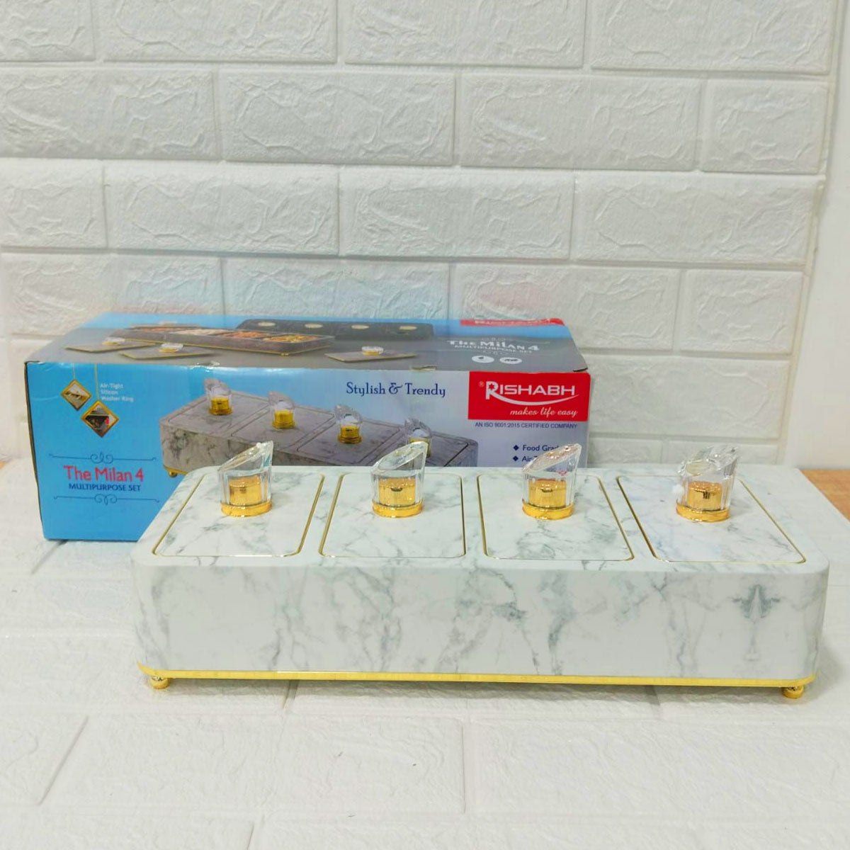 Rishabh Milan 4 Multipurpose Container Set