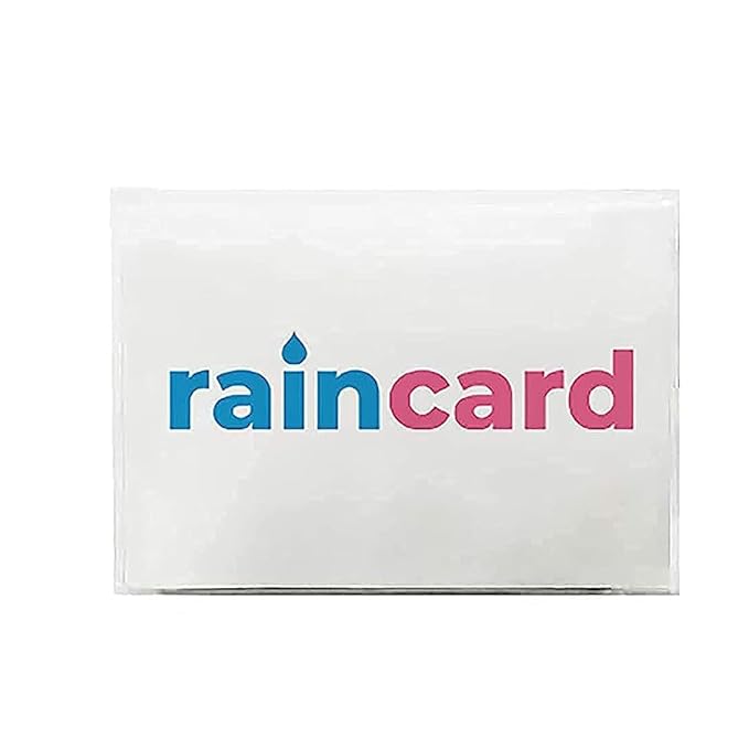 Rain Card for Emergency Use | Waterproof Rain with Smallest Pocket Size| Easy to Carry