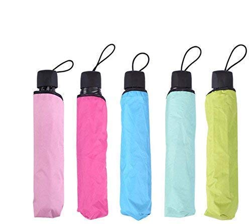 TLBS Magic Umbrella Changing Secret Blossoms Occur with Water Magic Print 3 Fold Umbrella for Girls, Women, Boys, Men & Children for UV, Sun & Rain