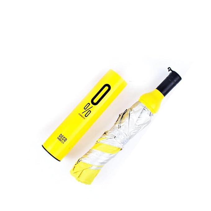 Folding Umbrella | Wine Bottle Shape | For Women, Men and Children