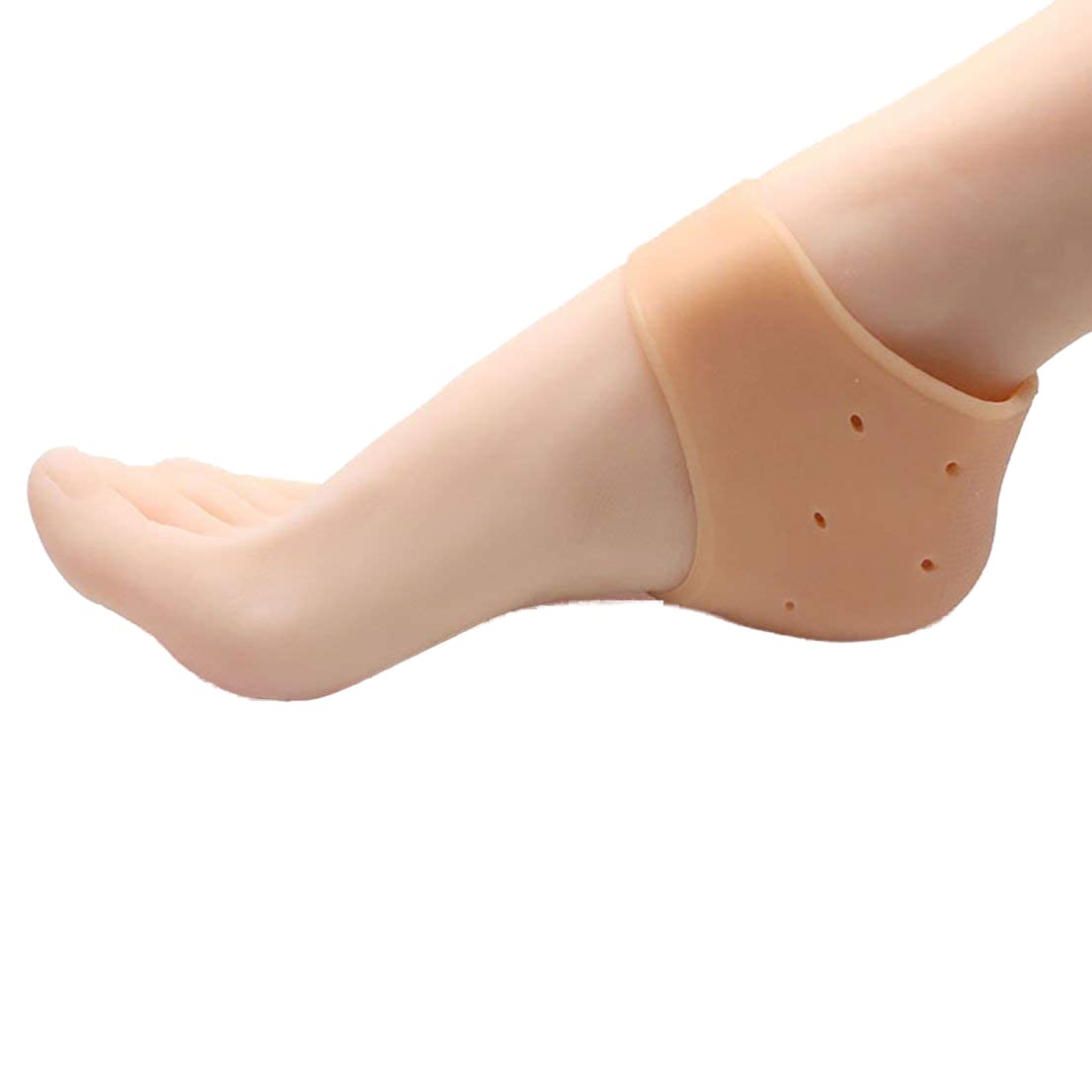 Heel Pad For Heel Pain Heel Socks Anti Crack Silicon Gel Heel And Foot Protector Moisturizing Socks