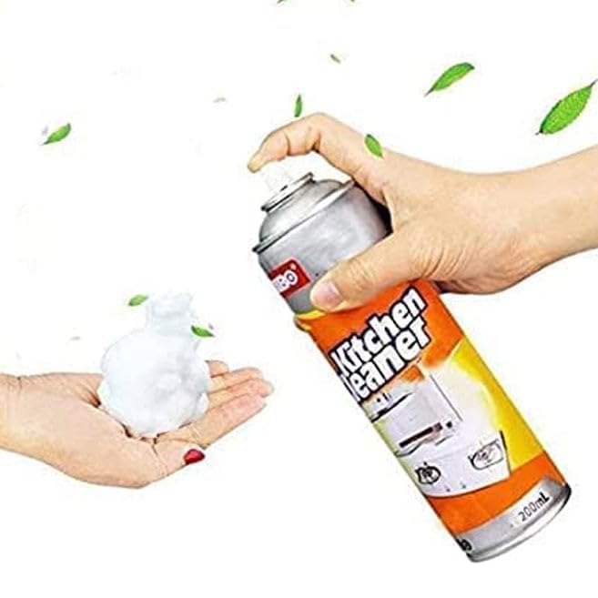 TLBS Multipurpose Bubble Foam Cleaner Kitchen Cleaner Spray Oil & Grease Stain Remover Chimney Cleaner Spray Bubble Cleaner All Purpose Foam Degreaser Spray