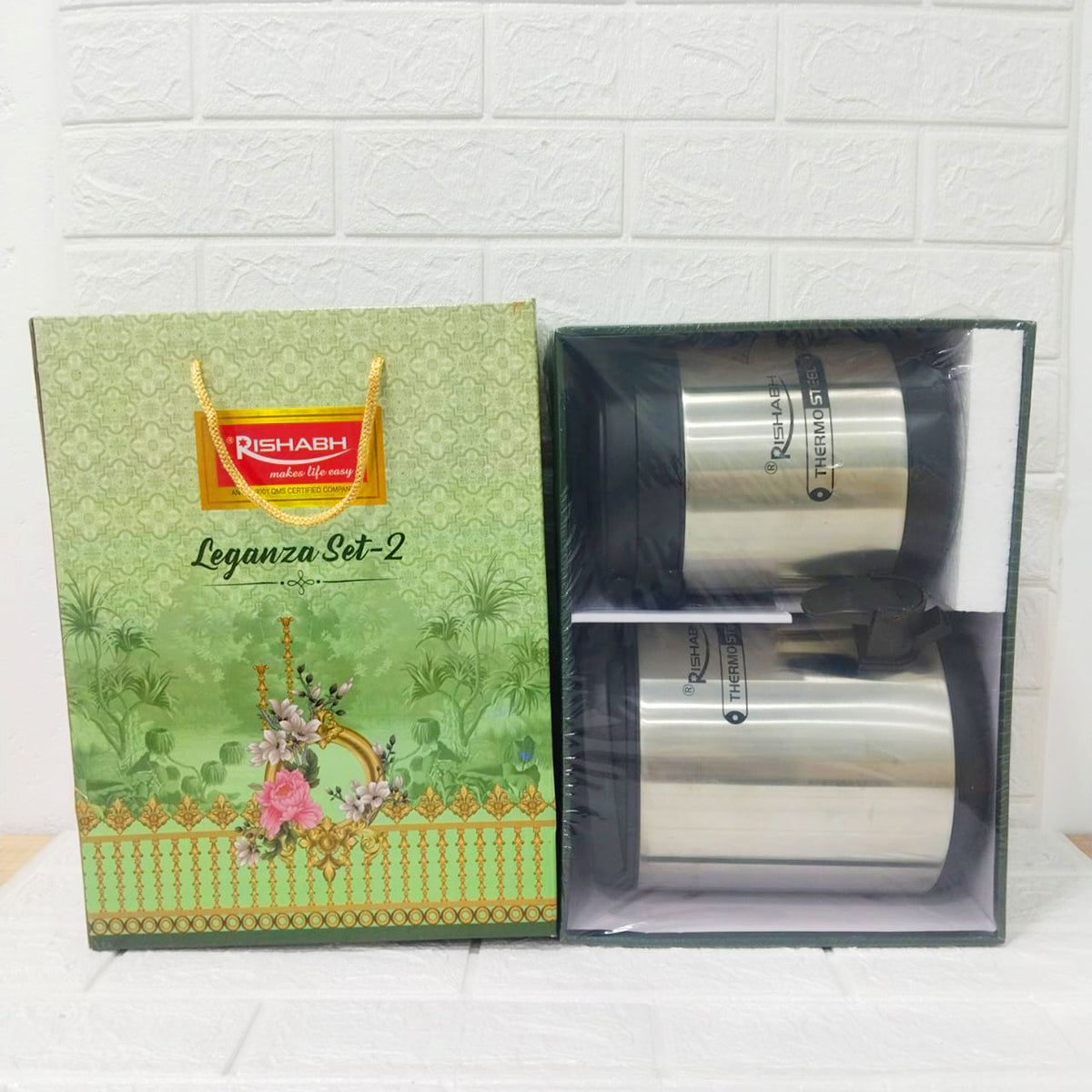Rishabh Leganza Set-2 – Premium Multipurpose Container Gift Set (2 Pieces)