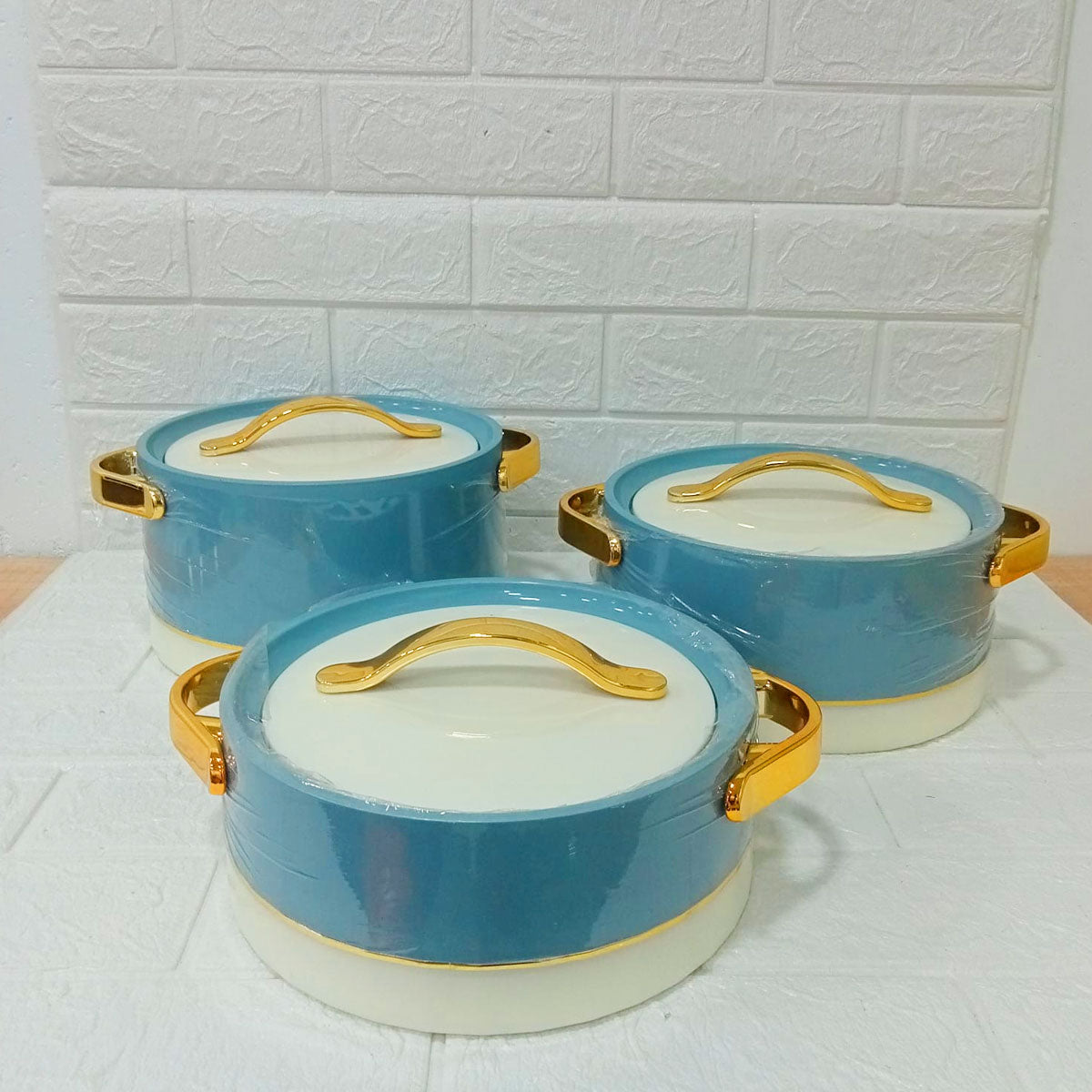 Rishabh Premium Casserole Set – Insulated Hotpot (Set of 3)