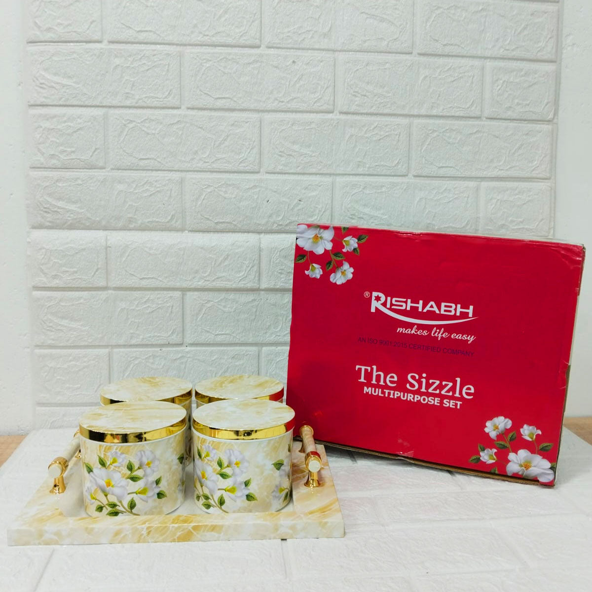 Rishabh The Sizzle Multipurpose Set - Dry-fruit containers