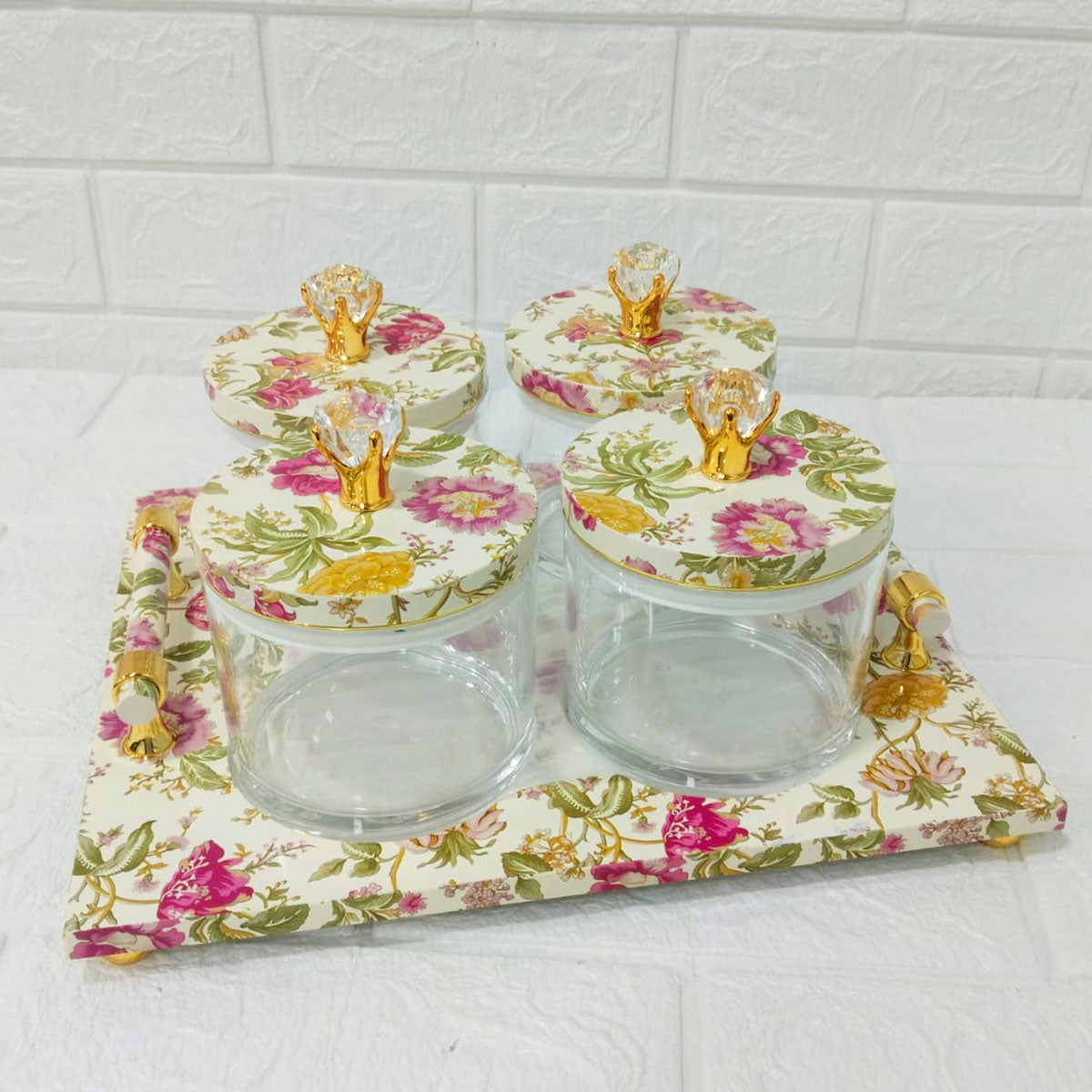 Rishabh Super Antique Deluxe 4-Piece Multipurpose Container Set