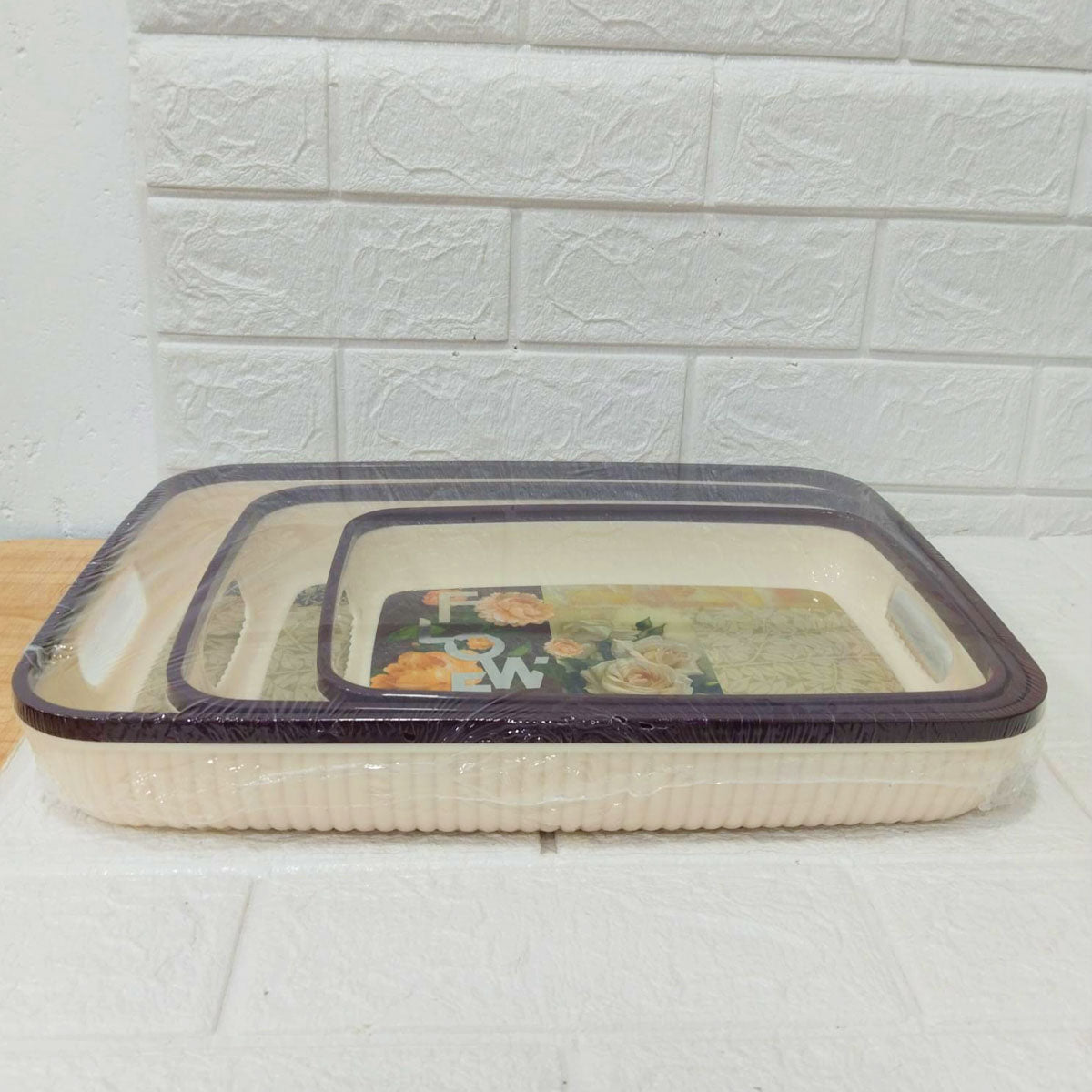 Rishabh Victoria Tray Set of 3