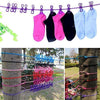 Rope with 12 Clips and 2 Hooks Durable Portable Outdoor Travel Clothesline Rope Clothes Hanging Hook (Multicolor)