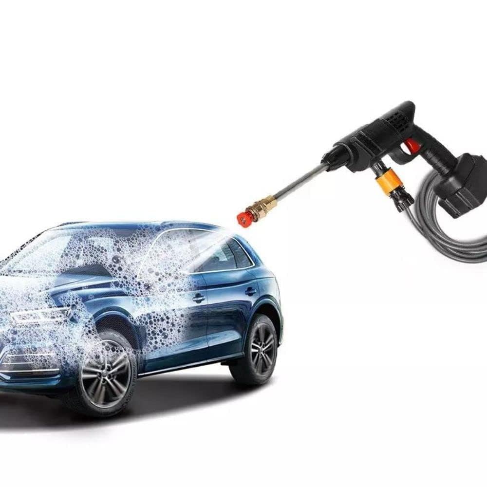 Wireless High Pressure Washer Water Spray Gun for Car Wash Bike Washing Cleaning 48V Rechargeable