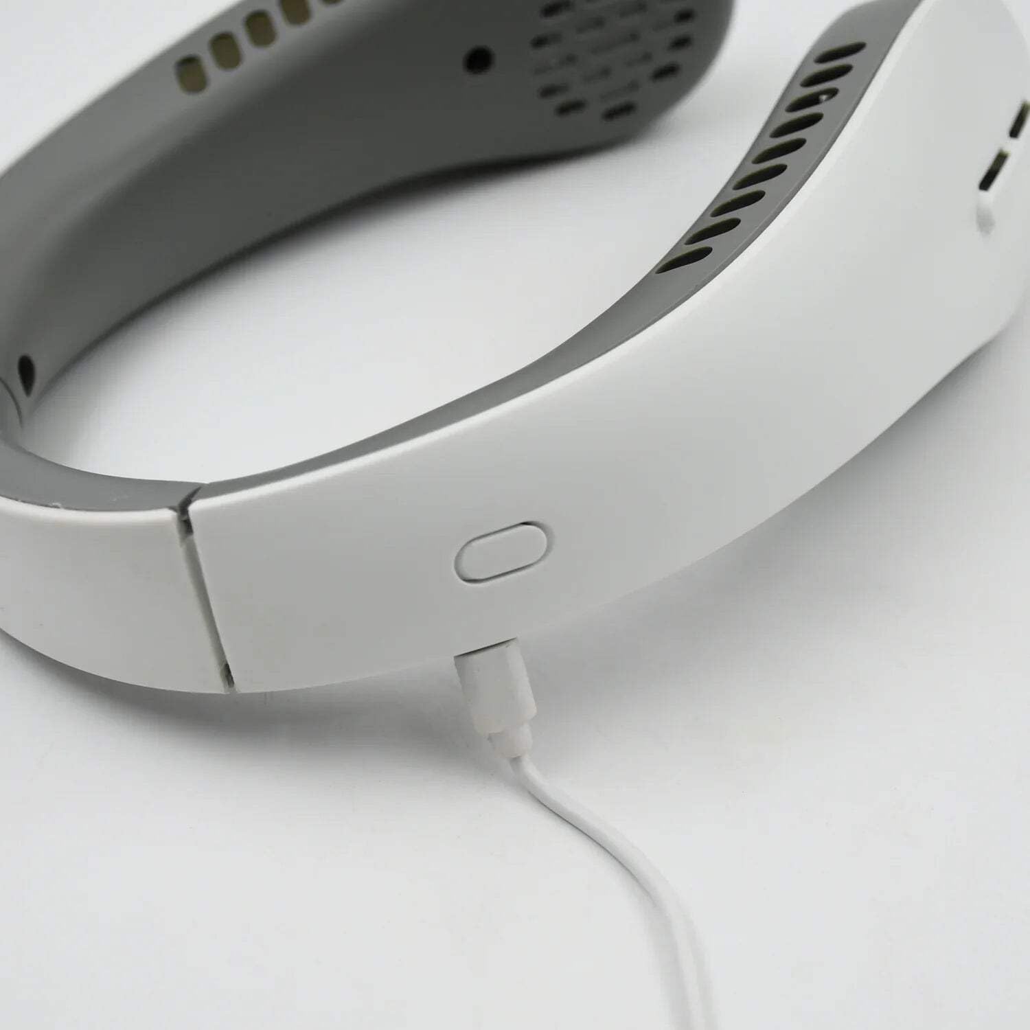 TLBS Neck Fan, Hands Free Wearable Bladeless Fan, Ultra Light Rechargeable Mini USB Fan for Travel/Home