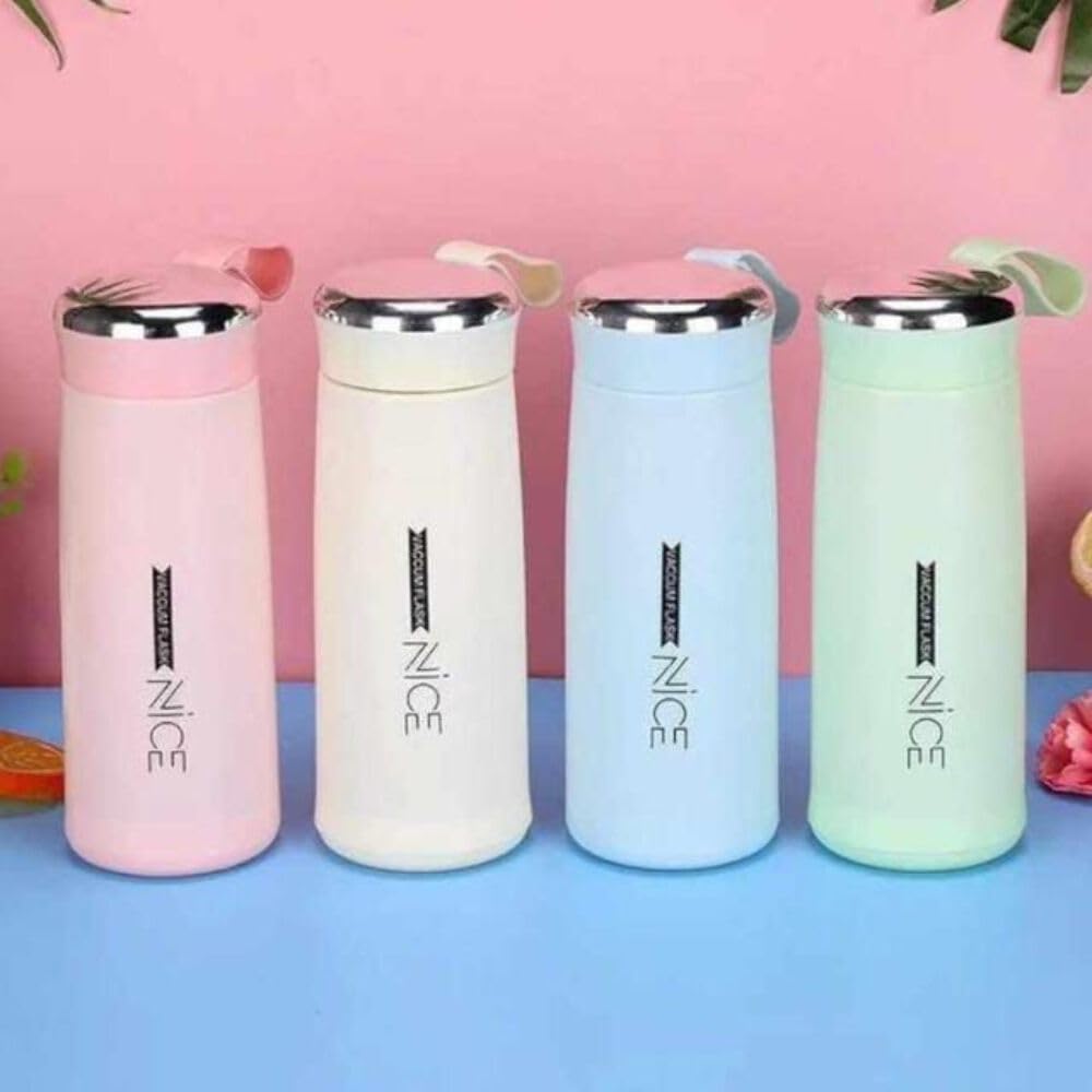 TLBS Glass water bottle 400ml Glass Water Bottle with silicone protection sleeve cover