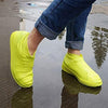 Silicon Anti Slip Water Resistant Overshoes/Shoes Cover for Rain/Protector Shoe Rain Cover for Men, Women - Random Color