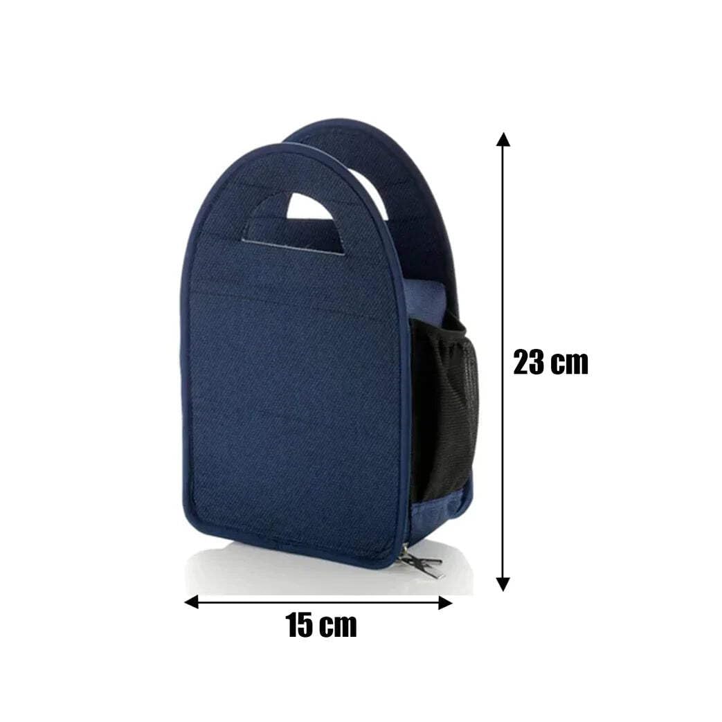 TLBS Stainless Steel Stylish Royal Steel Lunch Box Set,LickproofTiffine 4-Pieces,(3 Bowl with Airtight Lid) Black