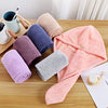 Hair Towel Wrap Absorbent Towel Hair-Drying Bathrobe Microfiber Bath Towel Hair Dry Cap Salon Towel