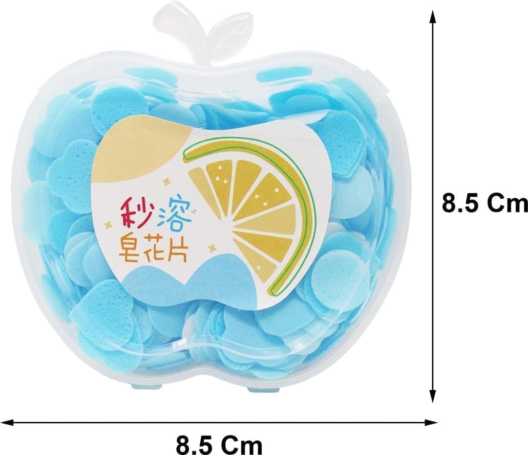 TLBS Apple Design Soft Paper Soap traveling or hotel uses.at any time use