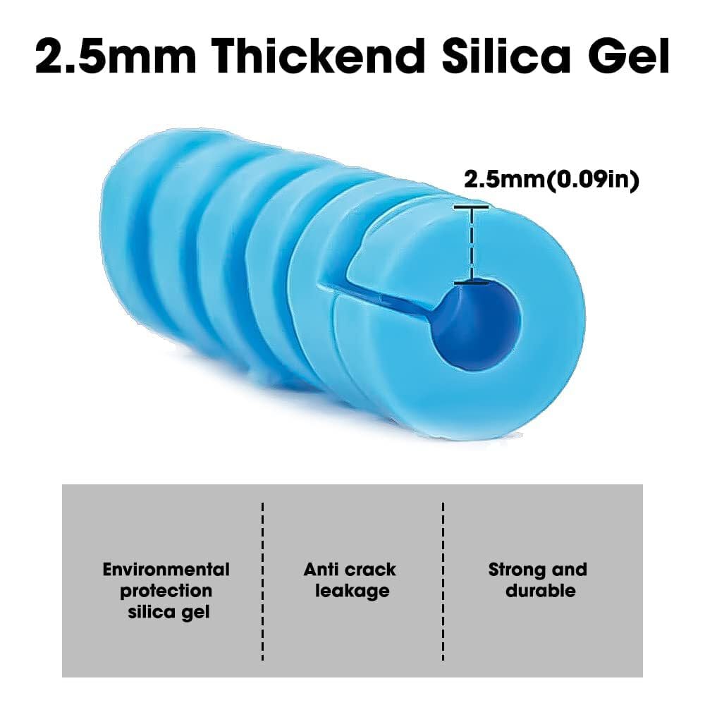 TLBS Spiral Charger Spring Cable Protector Data Cable Saver