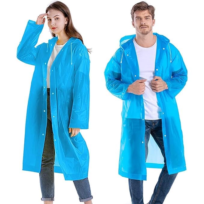 TLBS Fashion Portable Adult Rain Coat (1pc)