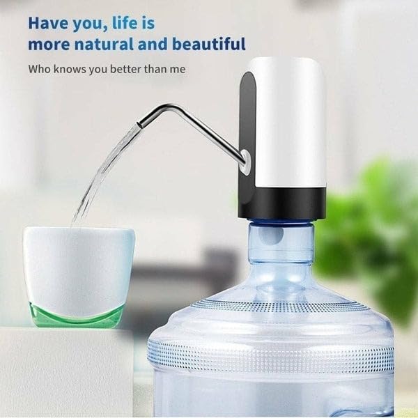 TLBS Automatic Drinking Cooler USB Charger Portable Pump Dispenser| Wireless Water Can Dispenser Pump