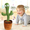 Dancing Cactus Toy for Babies Talking, Speaking, Recording | Repeat What You Say | Singing Electronic Pet for Toddlers | Swing and Sing Toy-Charger Cactus Toy Plant..