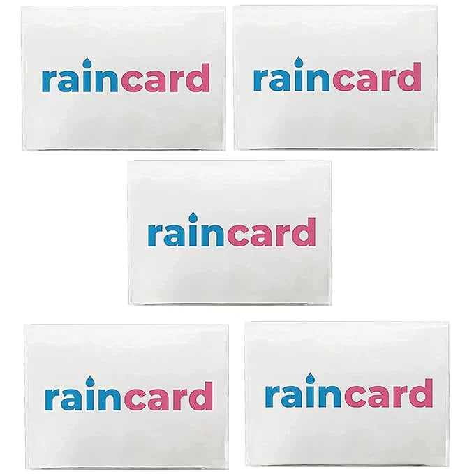 Rain Card for Emergency Use | Waterproof Rain with Smallest Pocket Size| Easy to Carry