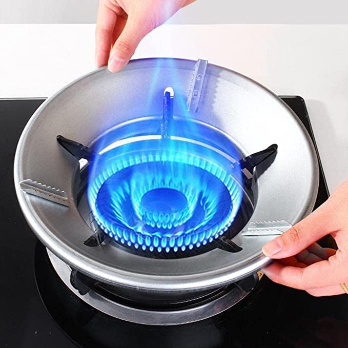 Gas Saver Burner Stand | Gas Saver Jali | Home Gas Stove Fire & Windproof Energy Saving Stand