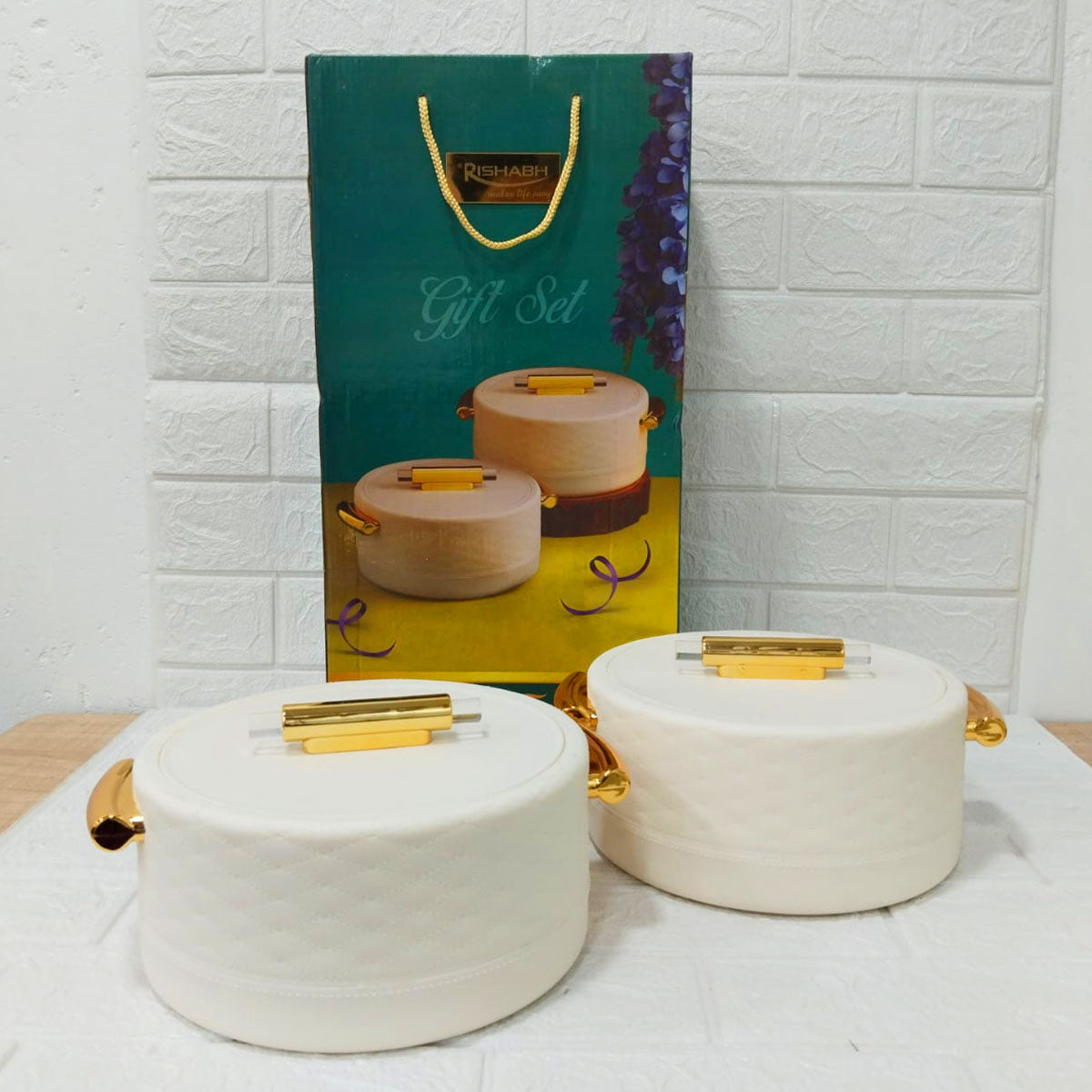 Rishabh Insulated Casserole Gift Set – 2 Piece