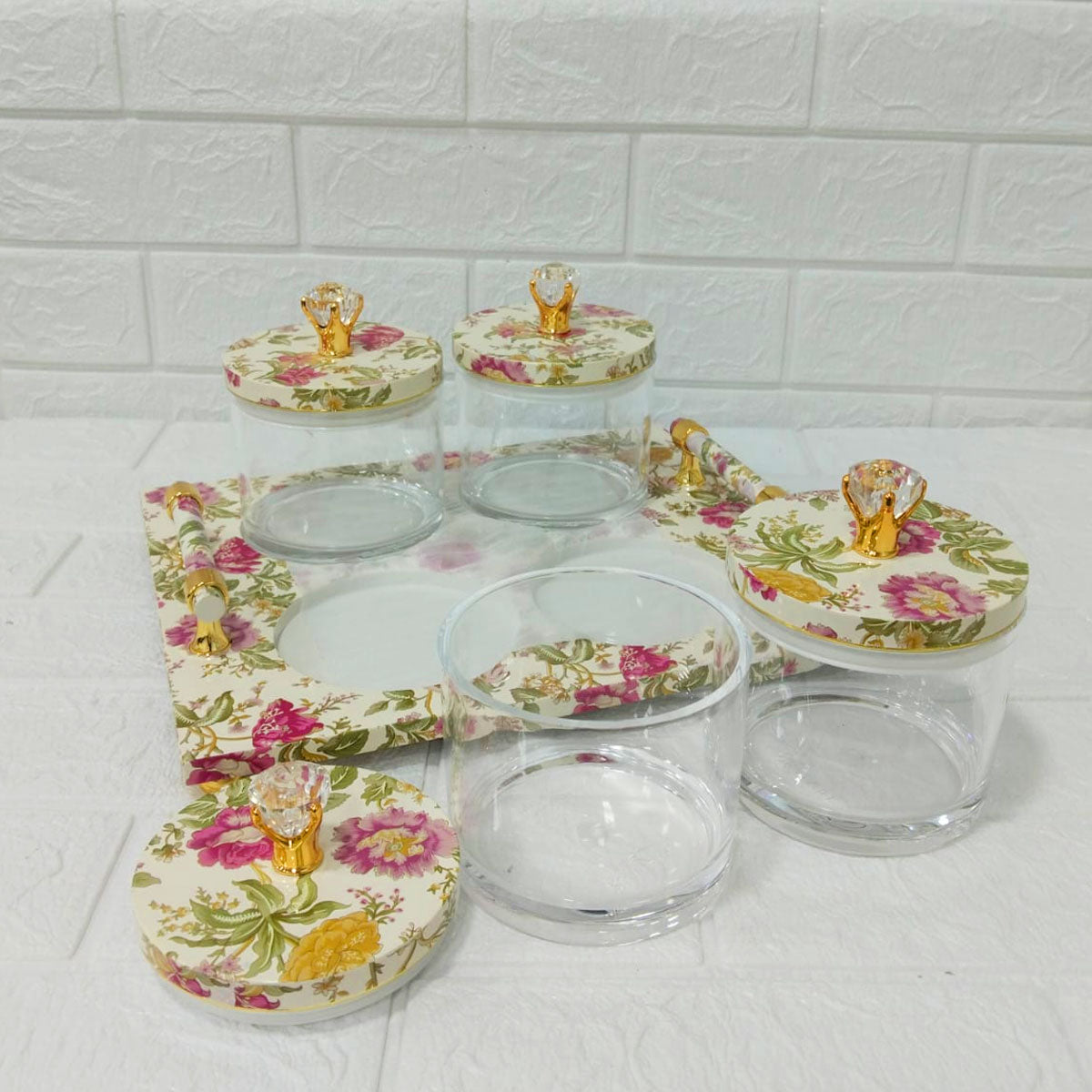 Rishabh Super Antique Deluxe 4-Piece Multipurpose Container Set